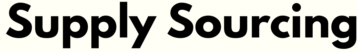 Supply Sourcing